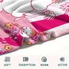Moomin3 Flannel Blanket, High quality Comfortable for All Seasons, Home Decor, Warmth and Comfort