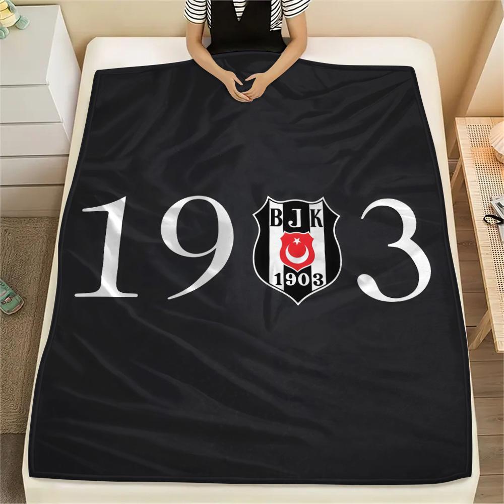 BJK Flannel Blanket, High quality Comfortable for All Seasons, Home Decor, Warmth and Comfort