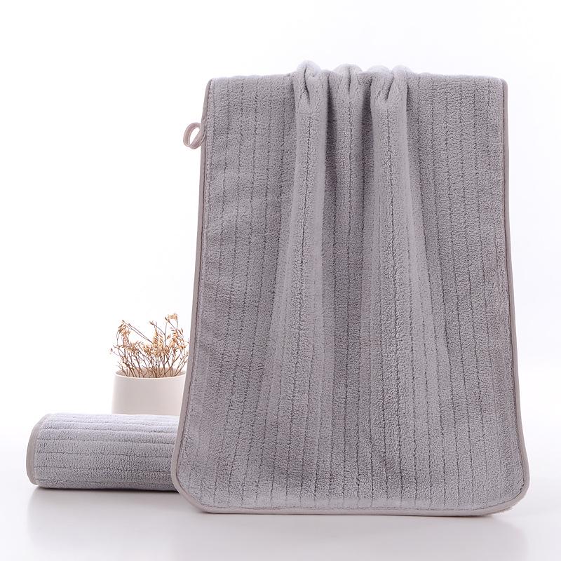 Soft, Quick-Dry Coral Fleece Towel - Absorbent & Shed-Free for Face Washing