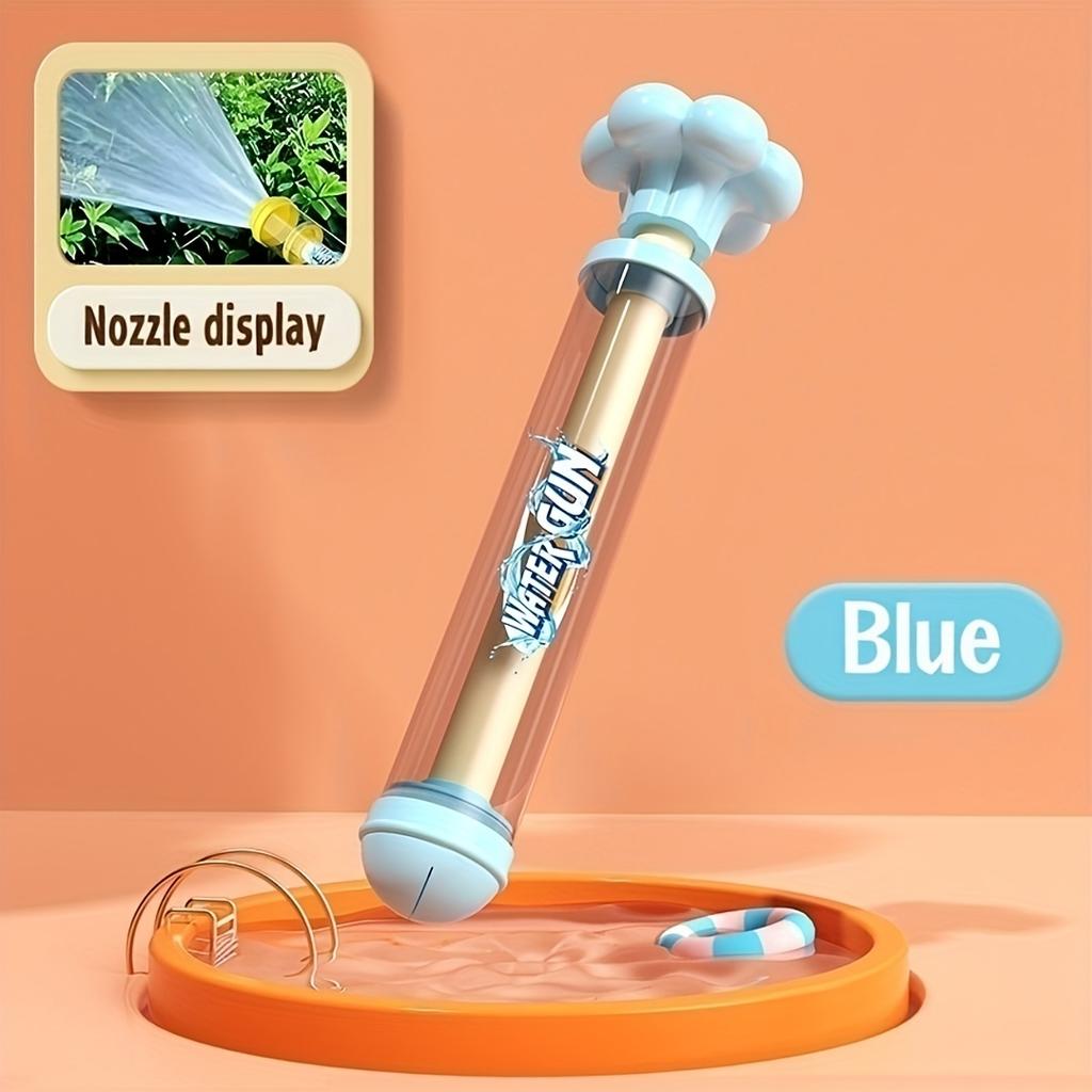 Water Pull-Out Gun Children'S Summer Pool Toy Water Gun With Flower-Shaped Handle Suitable For Swimming Pools Parties Suitable For Couple
