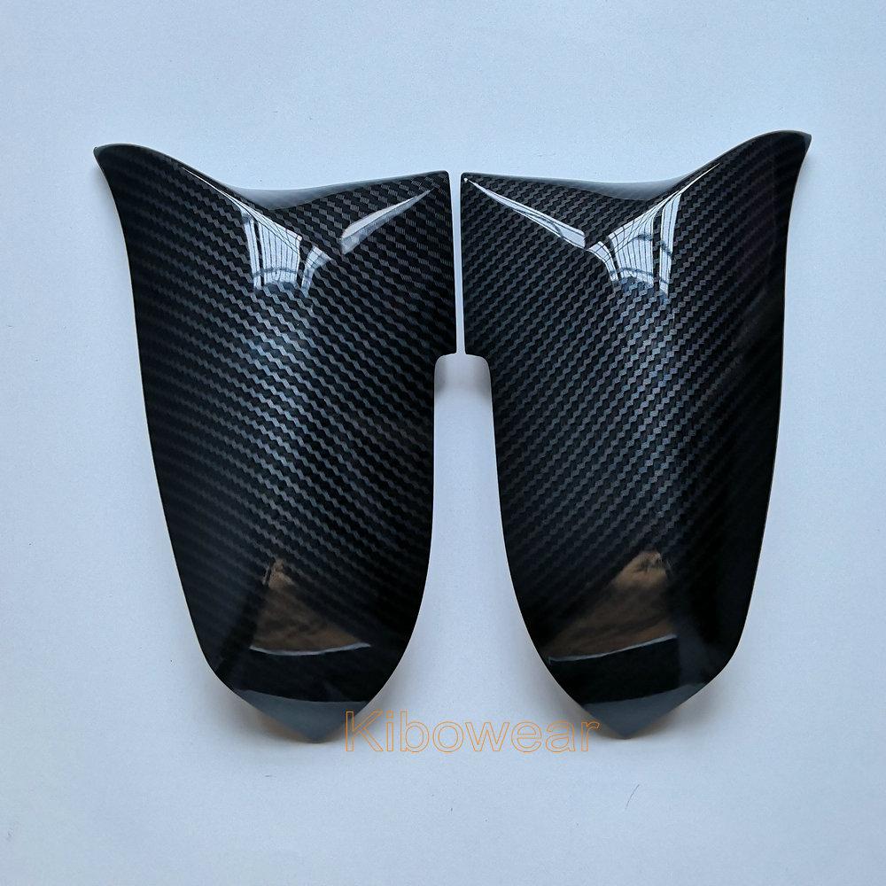 Pair Side Wing Mirror Caps for BMW F30 F31 F20 F21 F22 F23 F32 (Carbon Look) F33 F34 X1 E84 1 2 3 4 Replace for M3