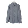2026 Elegant Women Vertical Striped Pattern Loose Long Sleeve Shirt Spring Office Casual Blouse Autumn Fashion Simple New Vacation Tops