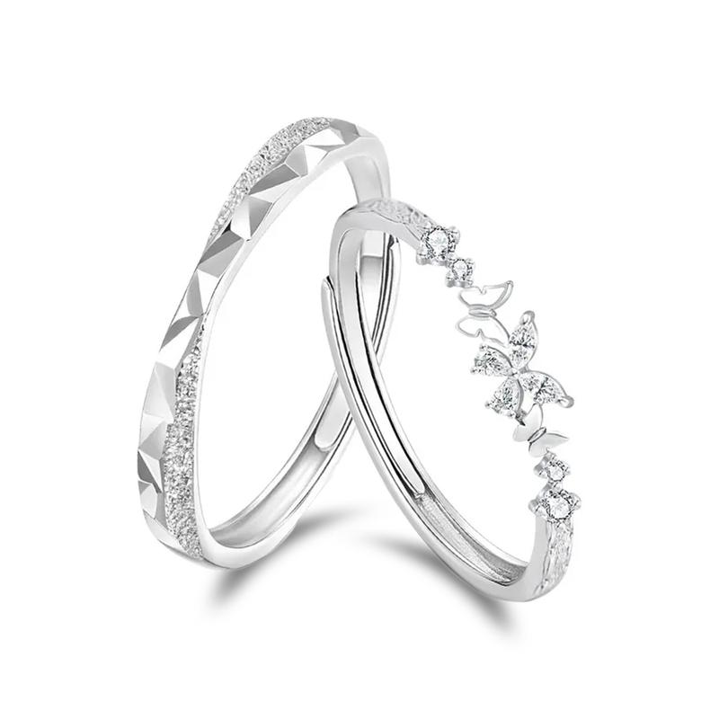 Barbie ring [Romantic Butterfly Limited Edition] Butterfly Love Long-lasting Love Möbius Strip Exquisite Minimalist Style Sweet and Gentle BBJZGQ010