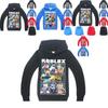 Vibrant Children's Roblox Print Hoodie Sweater With Long Sleeves And Comfortable Fit