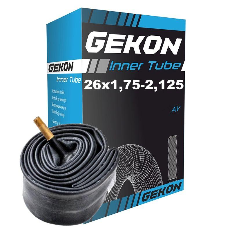 GEKON Inner Tube 26x1.75/1.95/2.0/2.125 AV 48mm CAR Long
