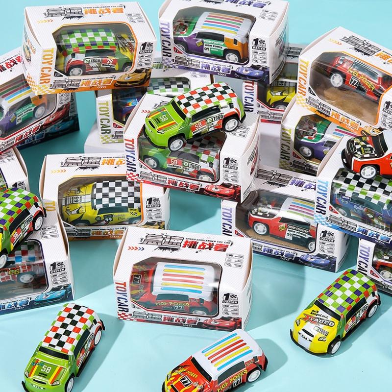 5Pcs Alloy Diecast Car Mini Cars Model Set Toys For Boys Sliding Inertia Pull Back Alloy Racing Car Collectibles Birthday Gift
