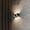 Orbis 2 black wall lamp