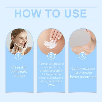 100G Hydrating Collagen Body Firming Cream Nourishing Massage Lotion For Breast Hip Contouring Moisturizing Body Butter