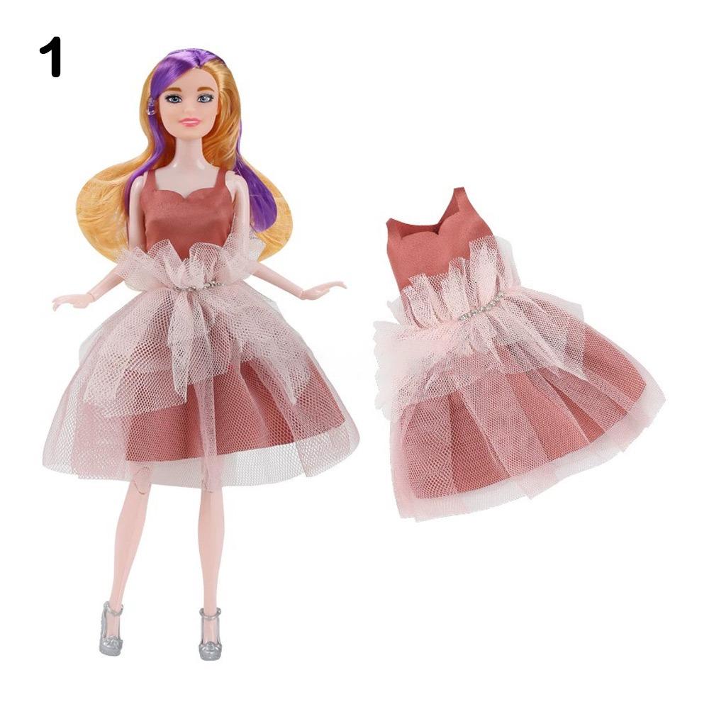 Casual Wears Doll Princess Mesh Dresses Suit for 30cm Doll/for 1/6 BJD Dolls/for 11.5" Dolls
