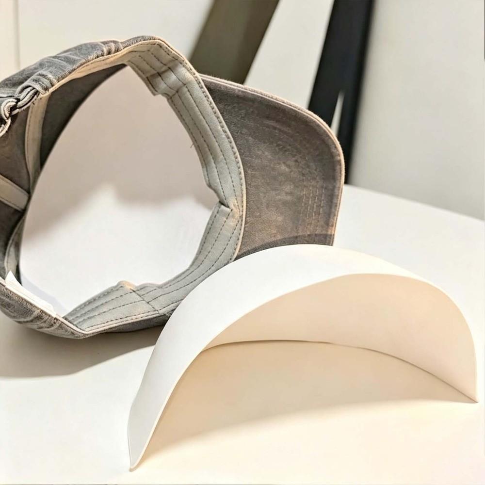 5PCS White Baseball Cap Support Insert Paper Cap Crown Former New Cap Shape Holder for Peaked Caps