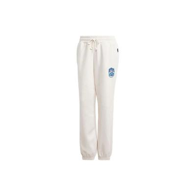 Originals Holiday Sweat Joggers With Cuffs And Breathable Knit Fabric Women Bottoms Pink White IT1743