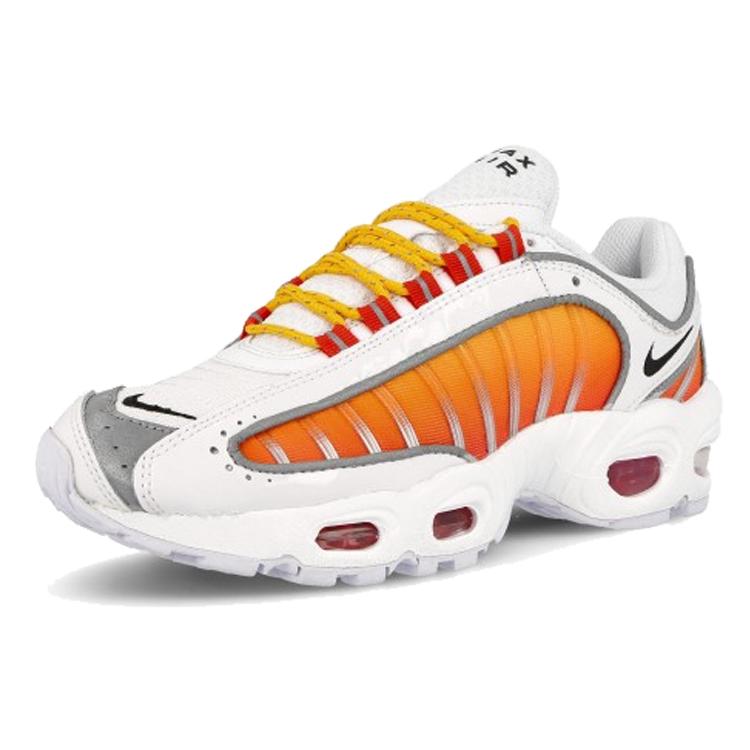 New Nike Air Max Tailwind 4 White University Gold Habanero Red Women's CK4122-100