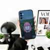 Cute Anya Forger Spy-Family Phone Case For Samsung Galaxy A73,A72,A71,A70,A53,A52,A51,Soft Silicone Black Cover