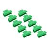 100 PCS Garden Shed Clamps Plastic Stable Versatile Film Shading Net Clips for Greenhouse 16mm 0.63in