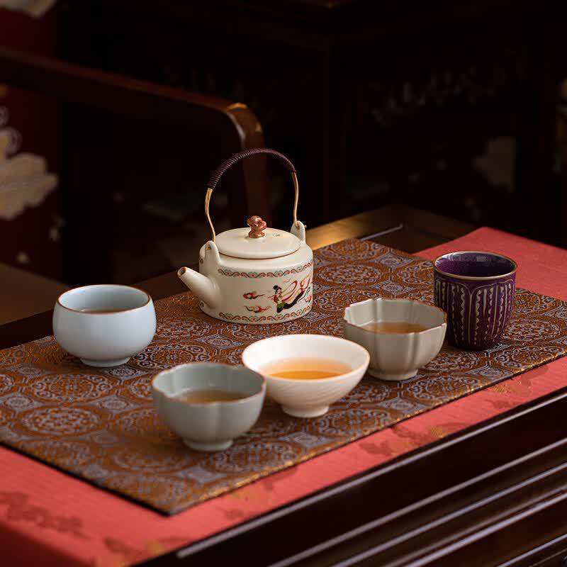 Susu Ceramics Dunhuang Gongfu Tea Set