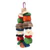 Parrot Corn Cob Toy Boredom Relief Colorful Parrot Chewing Toy Bird Nest Hanging Toys for Rabbit