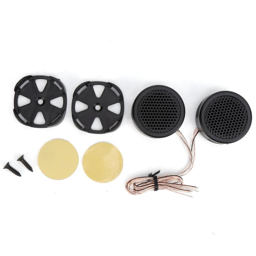 2 buc Boxă Tweeter Dome Auto 12V 500W Putere Mare Stereo Sunet Clar Difuzor Universal