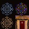 Snowflake Window Led Fairy Light Up Home Party Xmas Christmas Decoration Star