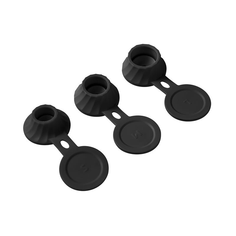 

3 шт. Перевернутые крышки для бутылок Крышки для бутылок от протекания для ванной, геля для душа, шампуня Кухонные крышки для пластиковых бутылок для приправ 3PCS чёрный