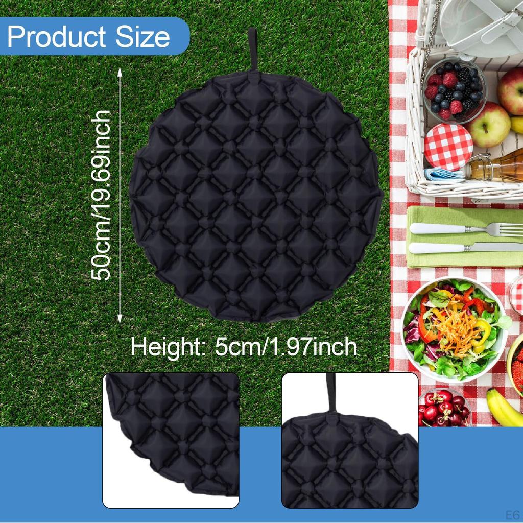 Air Cushion Seat Pad, Foldable Design for Stadiums and Travel