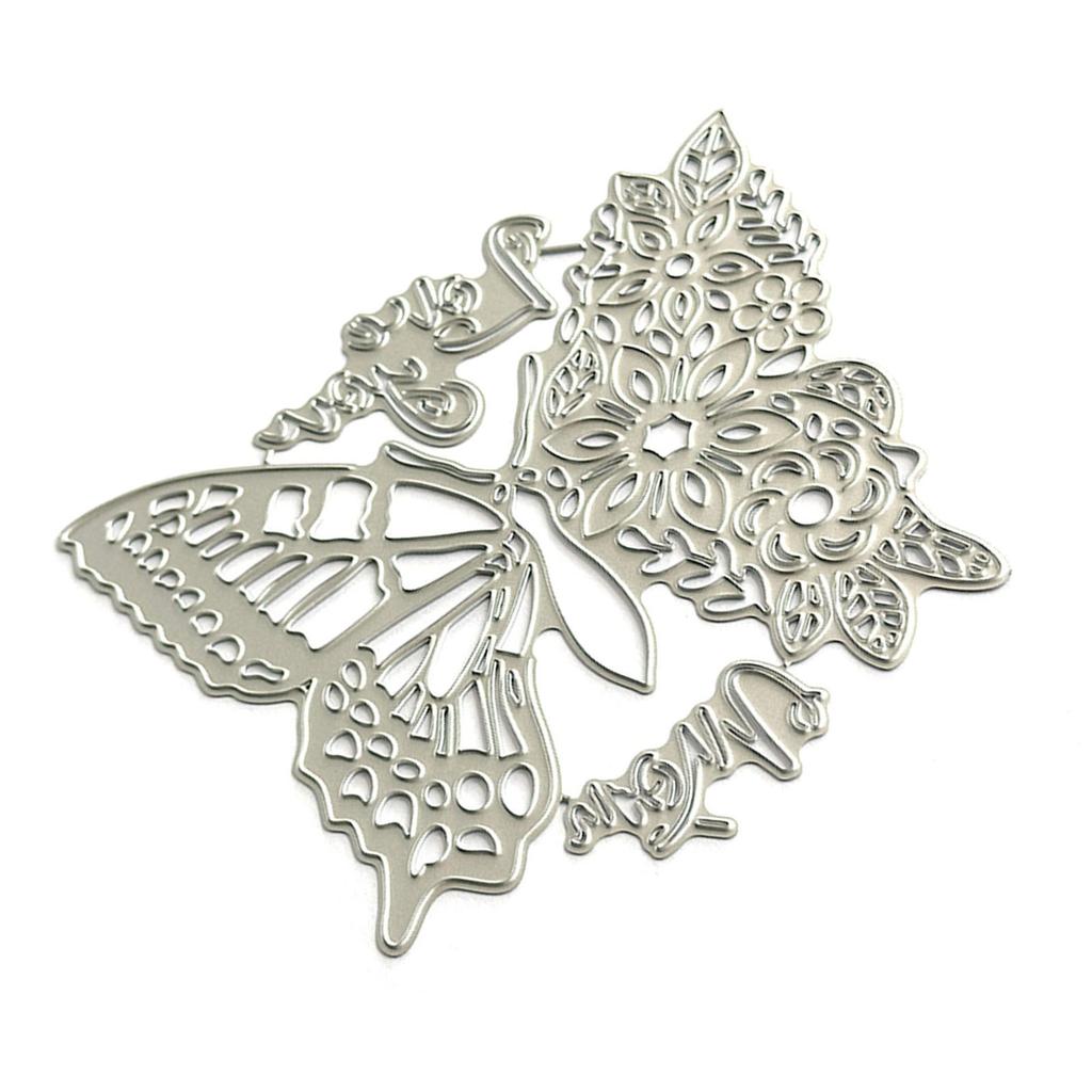 Schmetterling Stanzform Robuste Metallpräge Schablonen Kohlenstoffstahl Stanzformen für Kartenherstellung Scrapbooking Kunst Handwerk