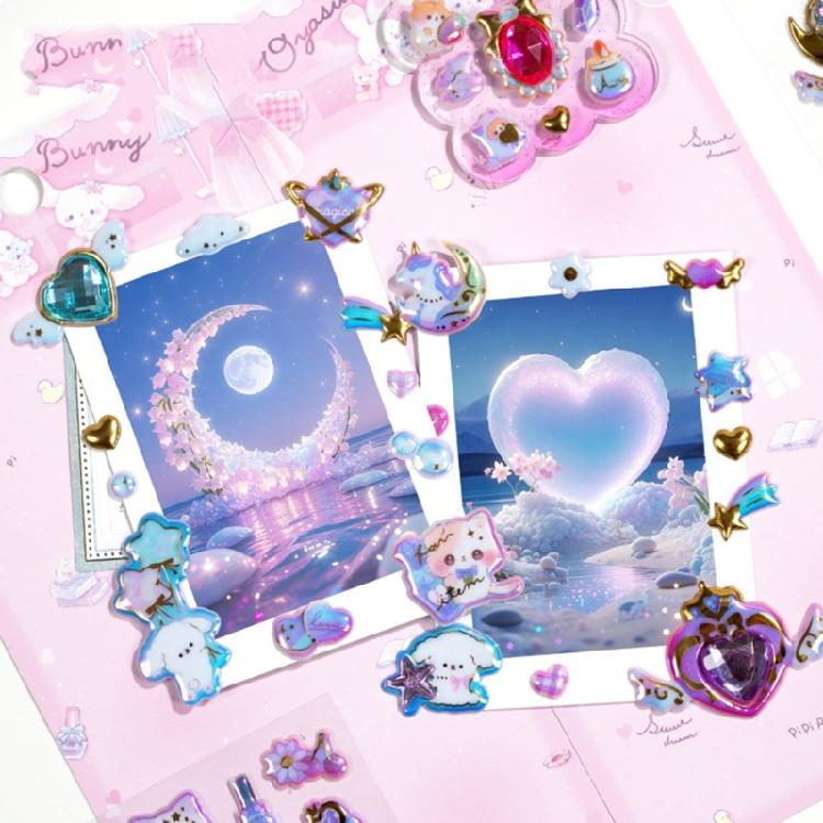 Animal Sticker for Kid Craft Scrapbooking Journal Planner Phone Case Decoration Child Motivational Sticker for Teacher