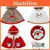 Comfy Baby Xmas Cloak With Snowman Design Perfect For Costumes