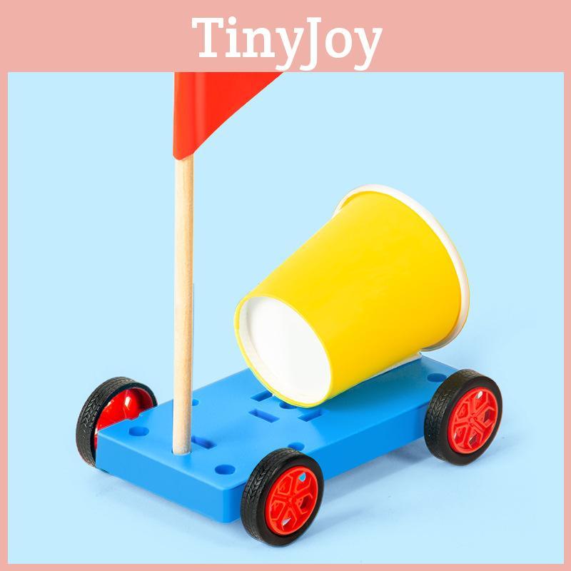 Science Experiment Diy Wind Car Kit For Kids Educational Physics Toy For Stem Learning
