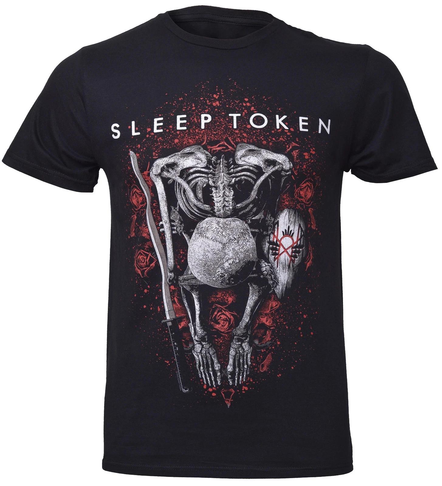 Official Sleep Token T Shirt The Love You Want Skeleton New Black S to XXL M