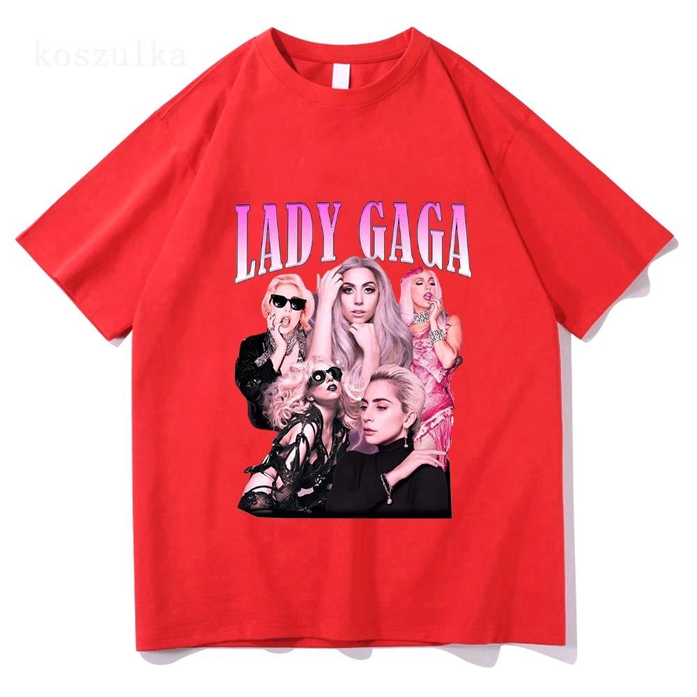 T-shirt Mayhem di Lady Gaga Moda Album Abbigliamento Donna Retro Estate Harajuku Abbigliamento Donna Vestiti per Fan T-shirt