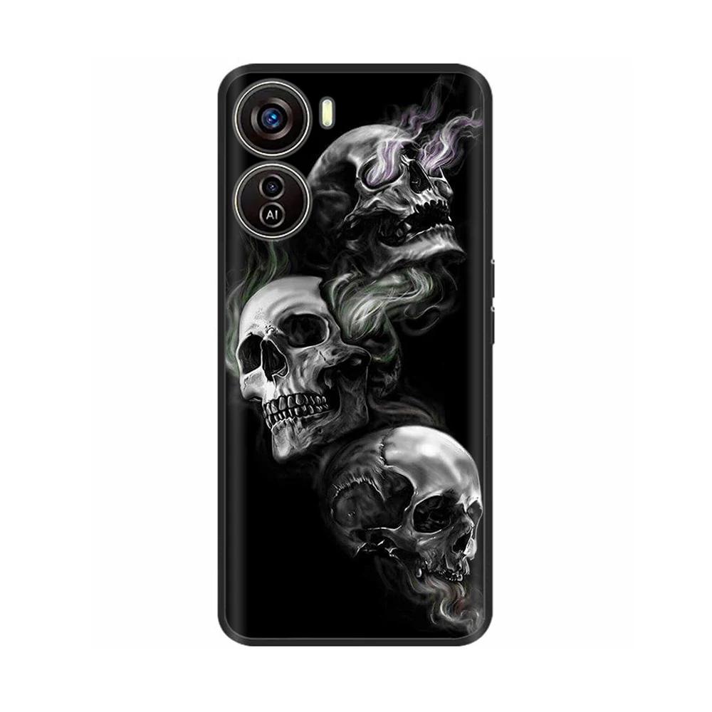 For ZTE Blade V50 Design 5G Case Soft Silicone Phone Cover for ZTE Blade V50 Design 4G 5G Case Shockproof Shell Coque Back Cover