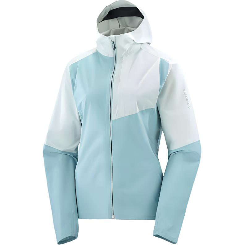 

Salomon Bonatti Trail Jacket Women Jackets Aromatic-Blue LC2175600 S