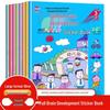 Complete Brain Development Sticker Set: 8 Volumes for Toddler Thinking & Concentration - Fun Educational Games for Ages 3-6