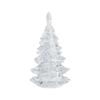 Transparent Acrylic Christmas Tree Ornaments: Elk & Snowflake Decorations
