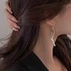 2025 Minimalist Tassel Earrings: Trendy, Light Luxury, High-End Niche Design