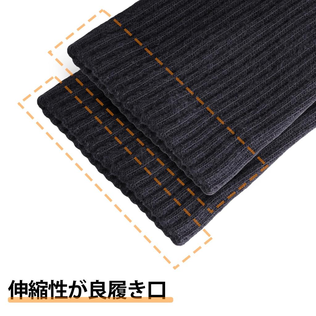 YUEDGE Athletic Black Casual Crew Length Socks for and Sizes Set Women's Socks, Cotton, Sweat-Absorbent, Deodorizing, Thick, Tennis, Training,