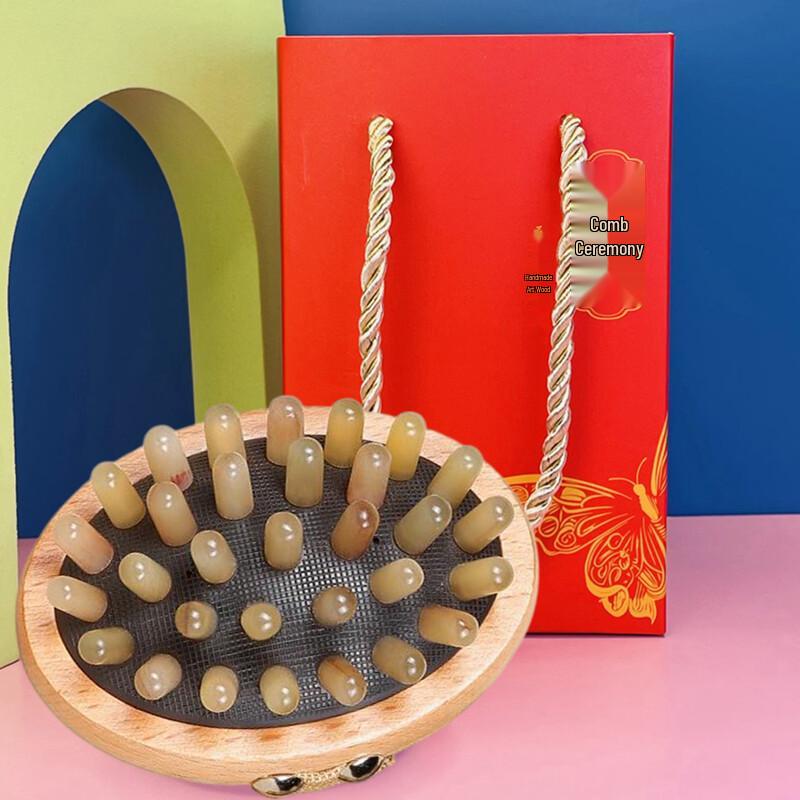 Ox Horn Airbag Massage Comb