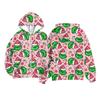 Children Girls And Boys Fashion Jacket Casual Printed Long-sleeved Hooded Cardigan Sweatshirts