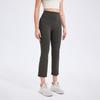 Women High Waisted Slim Fit Cigarette Pants For Yoga Running Workout