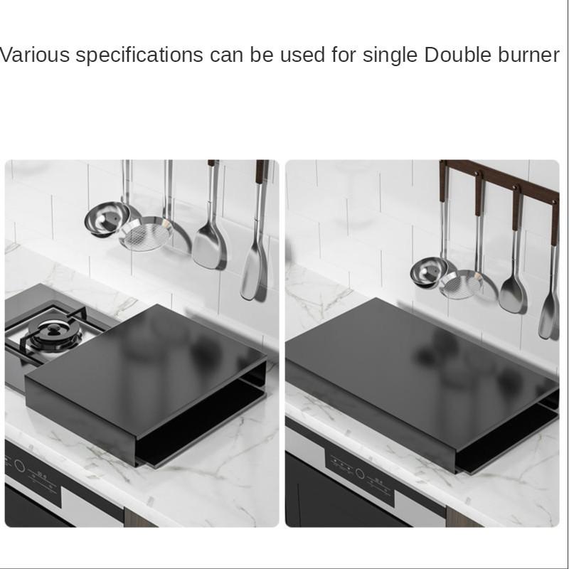 304 Black Gas Stove Cover Base Plate Cookers Utensils Kitchen Accessories Stainless Steel Induction Cooker Rack Bracket