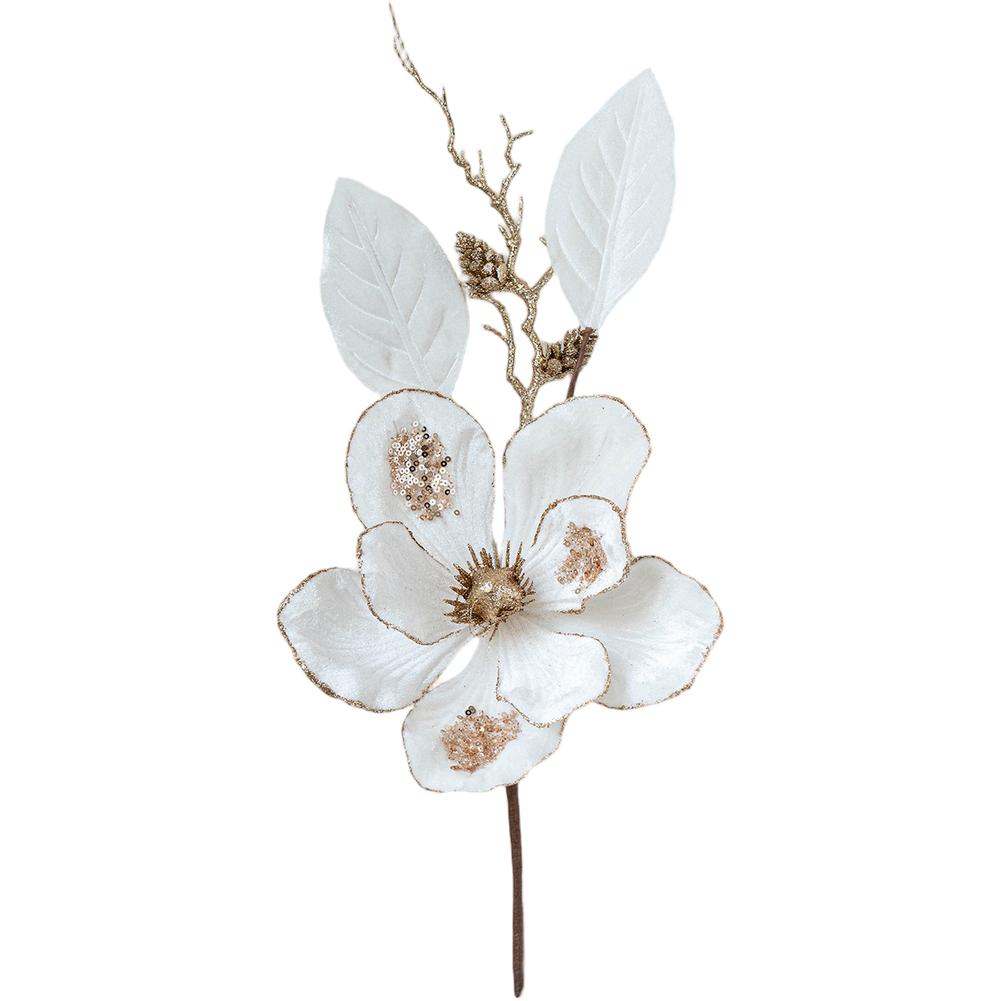 Festive Atmosphere Christmas Orchid Unique Christmas Decor Artificial Flower Artificial Magnolia Elegant Floral Design