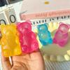 Cute Bear Maltose Squeeze Toy Dough Colorful Sensory Toy Creative New Item Desk Decoration Stress Relief Doll Birthday Gifts