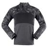 Taktisches Camouflage Langarmshirt Outdoor Wandern Camping Schießsport Atmungsaktiv Langlebig Militärstil