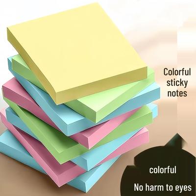Bunte Haftnotizen mit starker Haftung für Studenten - Selbstklebende Memo-Sticker