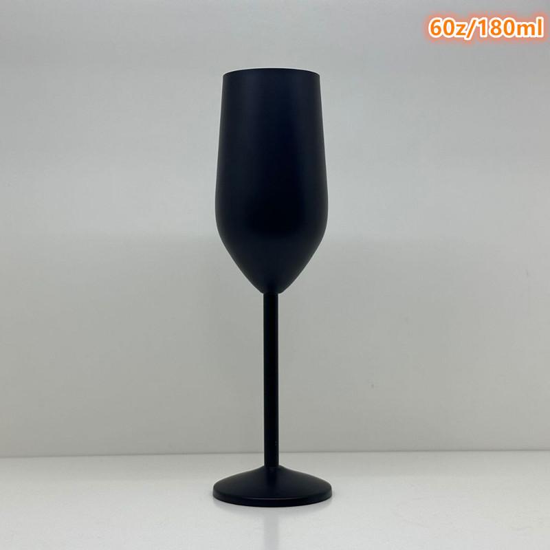 Elegant Gold Silver Stainless Steel Champagne Glasses Cocktail Glass Goblet Best Gift For Wedding Party Birthday Party Christmas