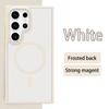 Matte Simple Solid Color Suitable Magnetic Phone Case For Samsung Galaxy S21 S22 S23 S24 Ultra Plus Wireless Charge Phone Covers