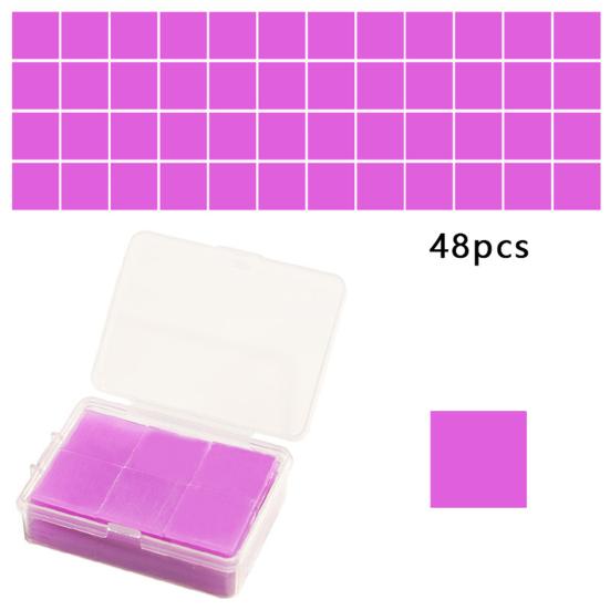 48Pcs/Box Diamond Painting Glue Clay with Storage Box DIY Colorful Square Tools 5D Diamond Embroidery Cross Stitch Drilling Wax Home Supplies