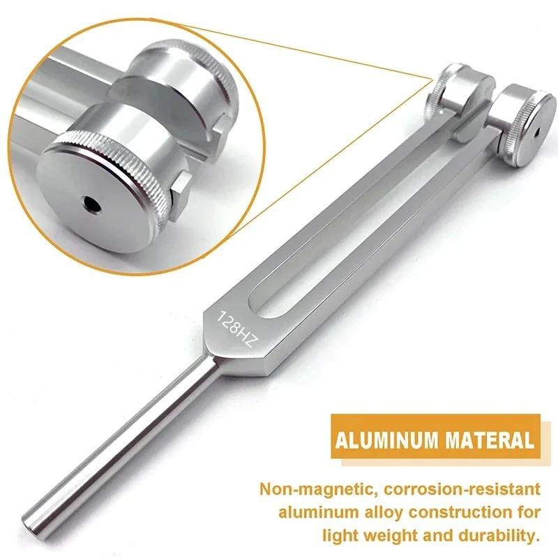 128 Hz Stimmgabel zur DNA-Reparatur, Heilung, Prüfung des Nervensystems, Stimmgabel, Gesundheitspflege, Halten Sie Körper, Geist und Seele in perfekter Har