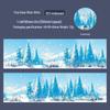 Winter Scenery Rainbow Light Tape: 6 Stylish Designs - Winter Overture Sticker Series