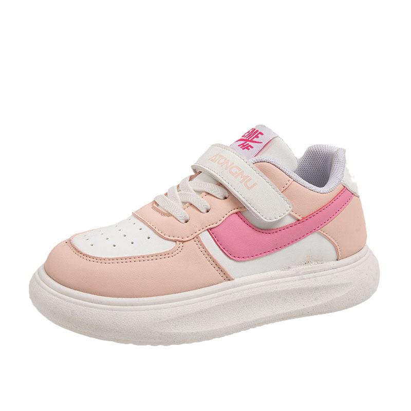 Teen Sneakers Fashion Versatile Boys and Girls Outdoor Casual Shoes Velcro